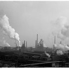 Alsumer Berg, Blick Richtung Duisburg Bruckhausen 1981