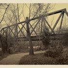 Alt auf alt von vor vier Tagen - Die Dreigurtbrücke in Düren aufgenommen am 19.01.2014