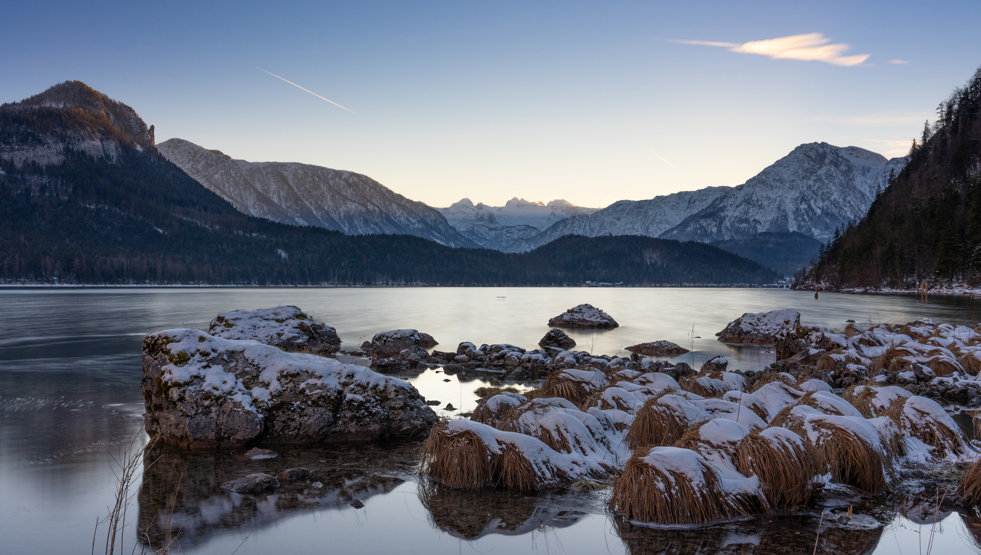 Alt Ausseer See Abendstimmung