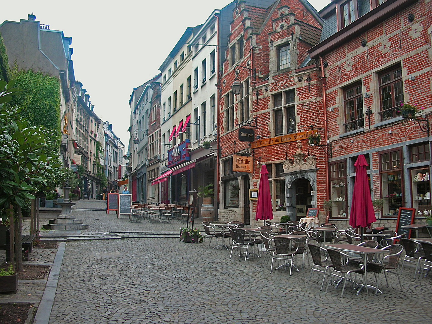 Alt-Brüssel: Restaurant L'Estrille du Vieux Bruxelles