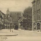 Alt Göttingen Angerstraße und St. Marien 1907