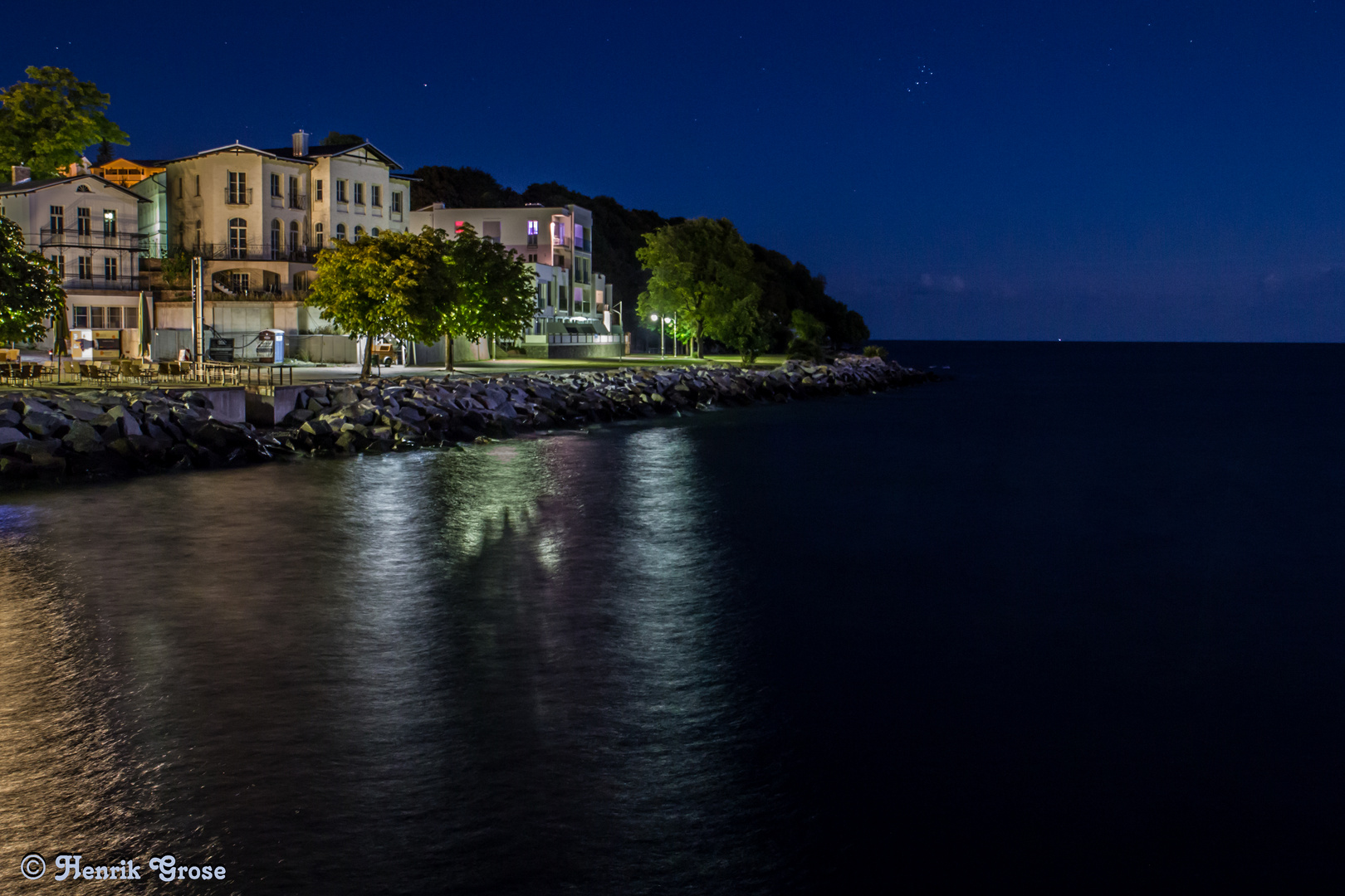 Alt Sassnitz von der Seebrücke