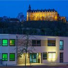 Alt trifft neu - Blick auf Schloss Friedrichstein