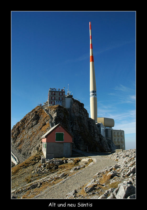 Alt und neu Säntis