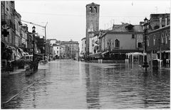 alta marea in chioggia