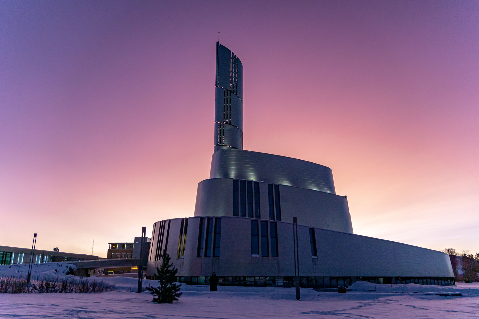 Alta   Nordmeerkathedrale    9.13 Uhr