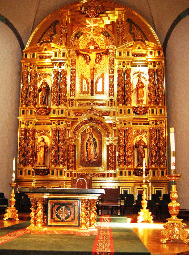 Altar at Mission San Juan Capistrano, California