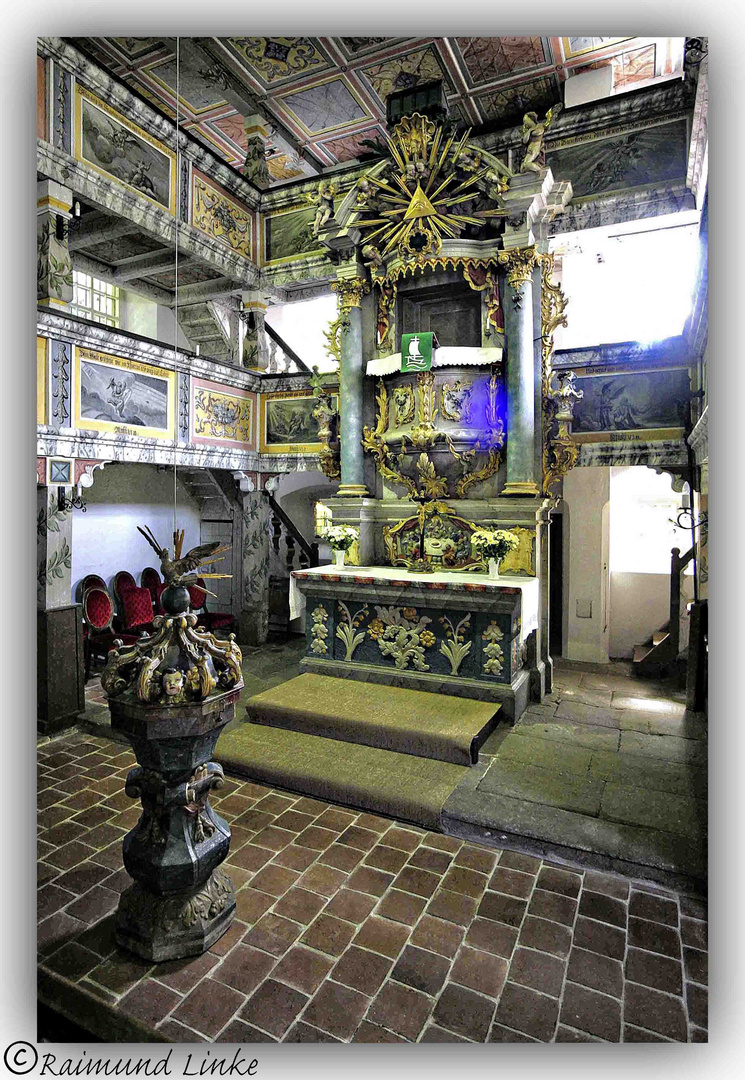 Altar Bergkirche Oybin