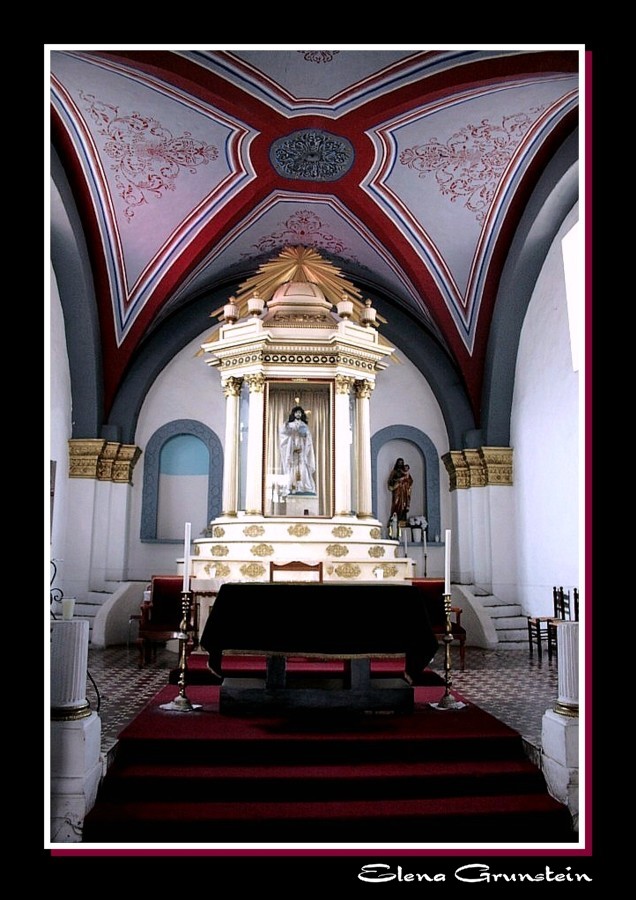 Altar de la Iglesia de Ocotepec