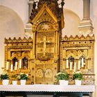 Altar der jetzt zerstörten kath. Kirche Jüchen-Otzenrath