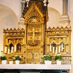 Altar der jetzt zerstörten kath. Kirche Jüchen-Otzenrath