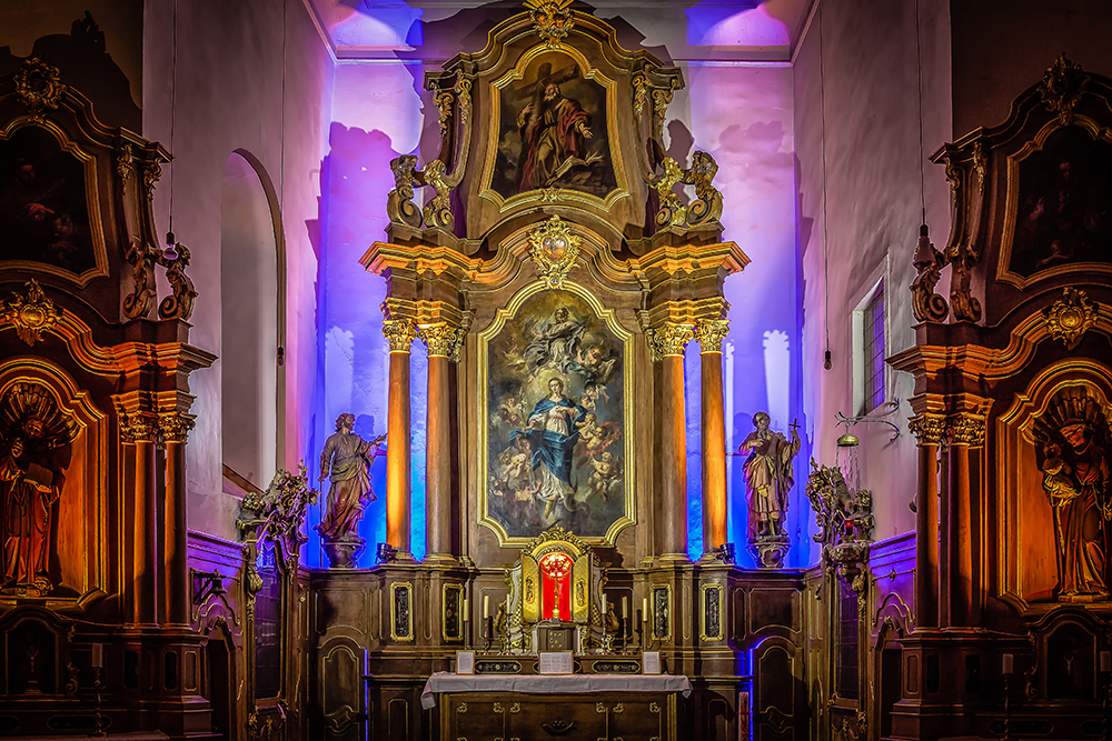 Altar der Kapuzinerkirche in KO-Ehrenbreitstein