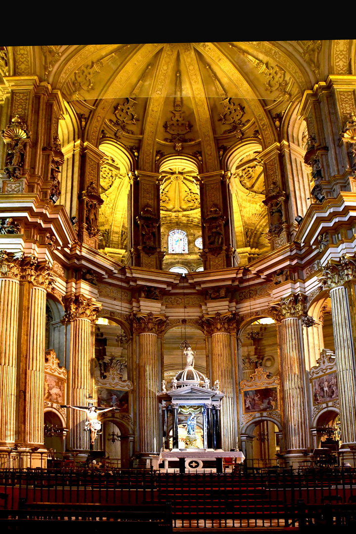 Altar der Kathedrale von Malaga