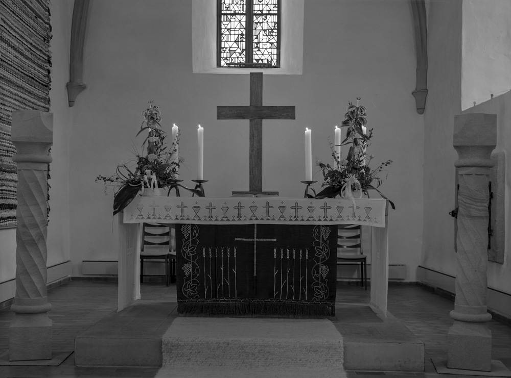 Altar der Kirche in Edermünde/Besse