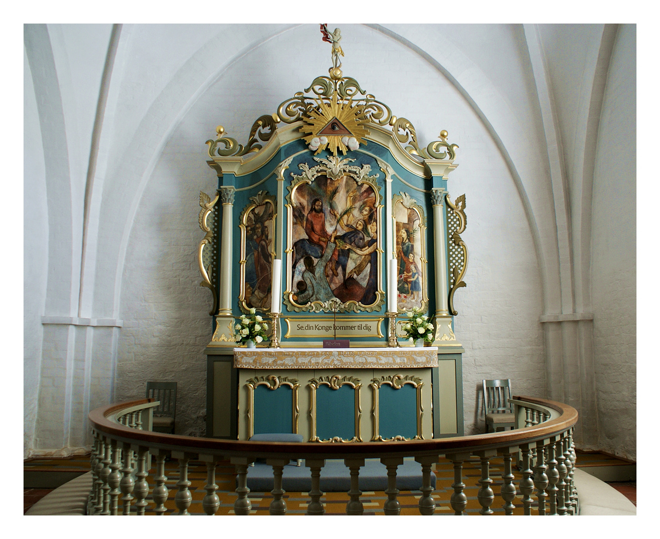 Altar der Kirche in Lemvig (Dänemark)