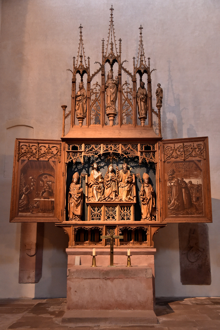Altar der Klosterkirche Alpirsbach