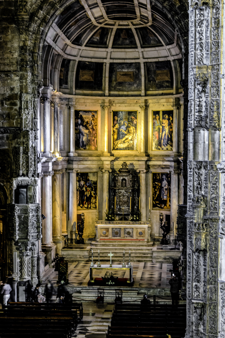 Altar der Klosterkirche Santa Maria de Belém
