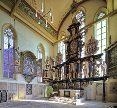 Altar der Oberkirche in Arnstadt