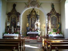 Altar der Ohmenkapelle in St. Märgen / Schwarzwald