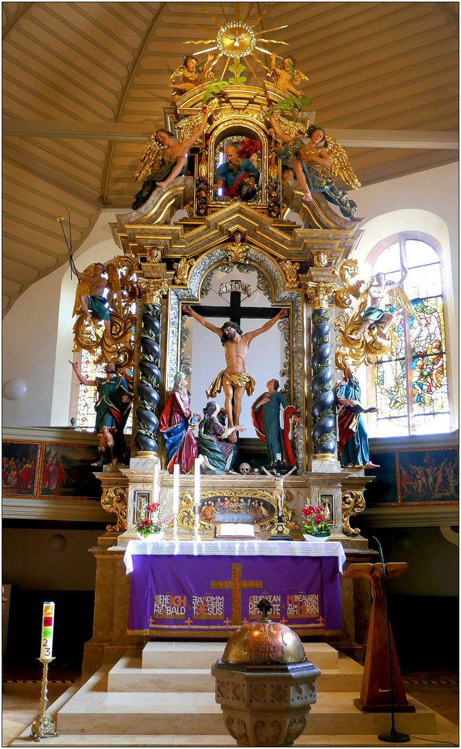 Altar der Pfarrkirche Zirndorf