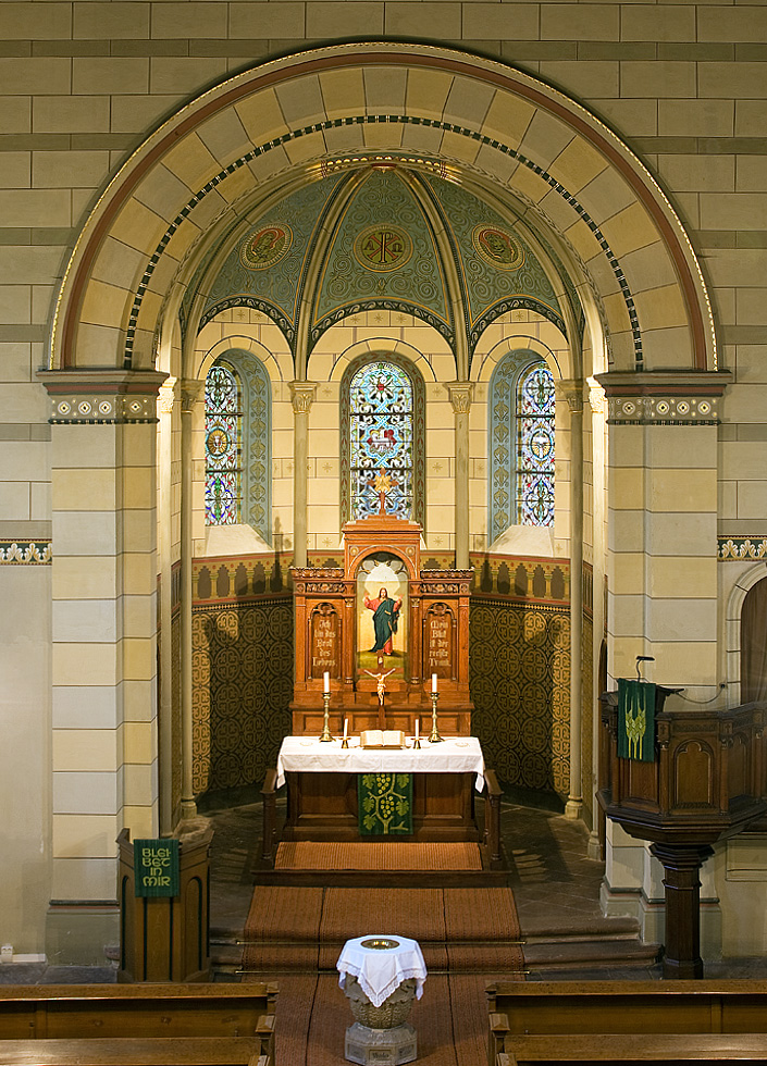 Altar der St. Alexandri Kirche in Hakeborn