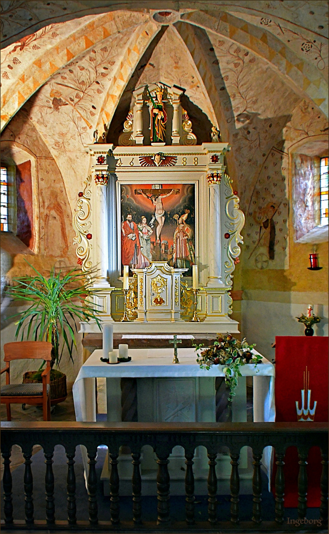 + Altar der St. Bartholomäus-Kapelle +