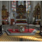 Altar der Stadtpfarrkirche...