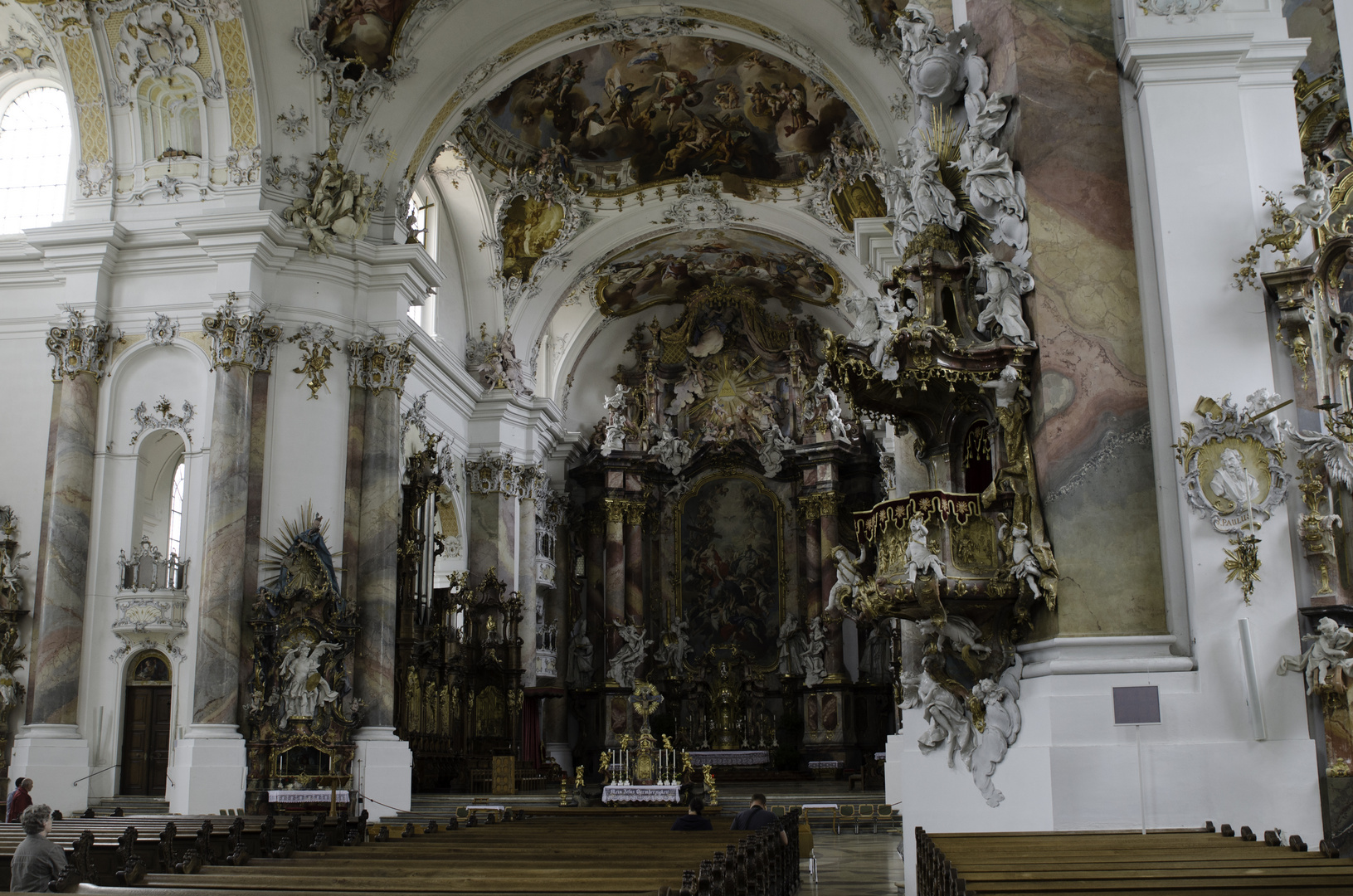 Altar des Klosters Ottobeuren