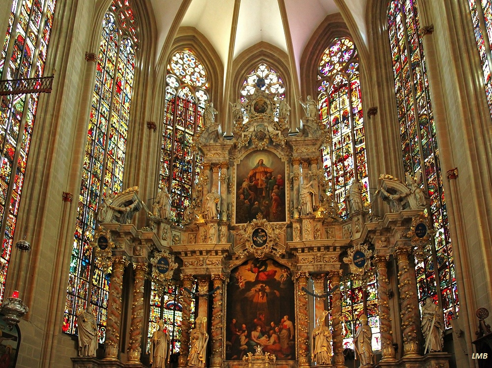 Altar im Dom zu Erfurt