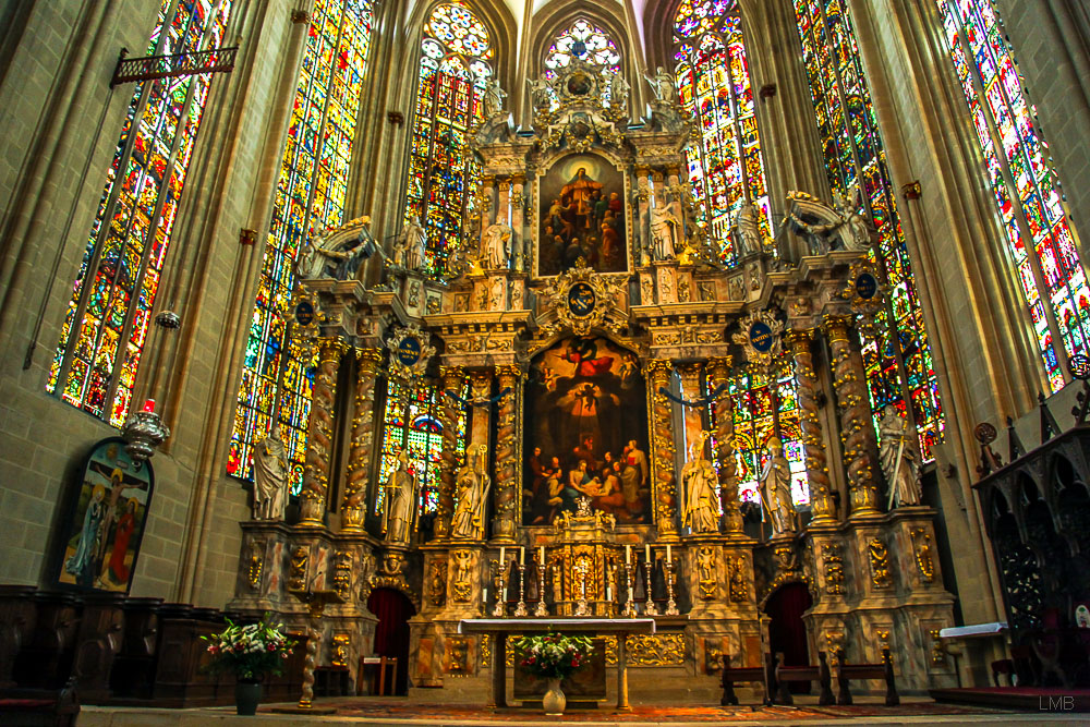 Altar im Erfurter Dom