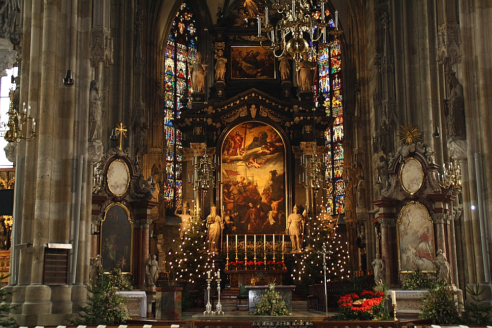 Altar im Stephansdom Wien Foto & Bild | europe, Österreich, wien Bilder