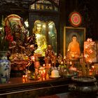 Altar im Tempel des Jadekaisers - Chua Ngoc Hoang