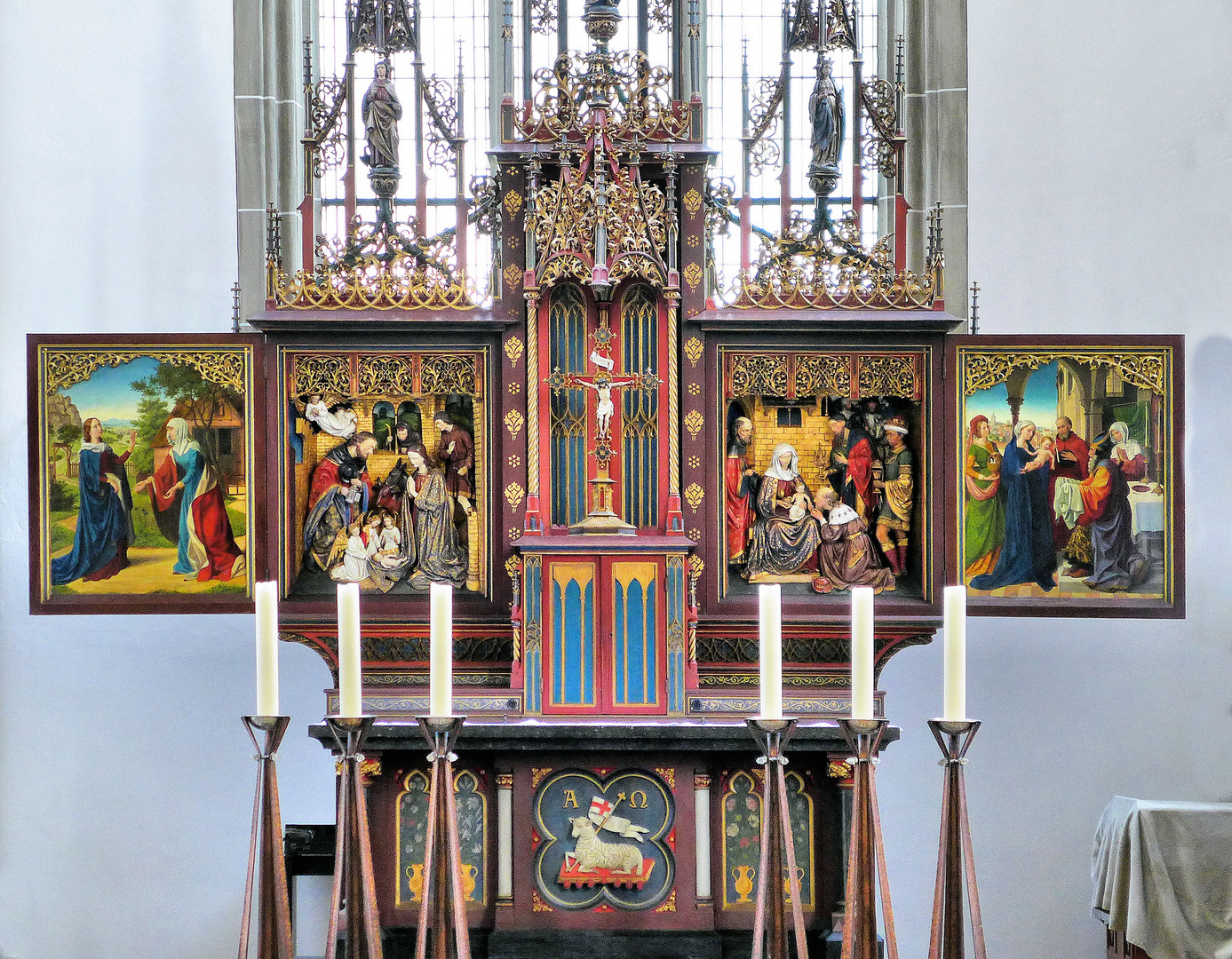 Altar in der Abteikirche Kamp