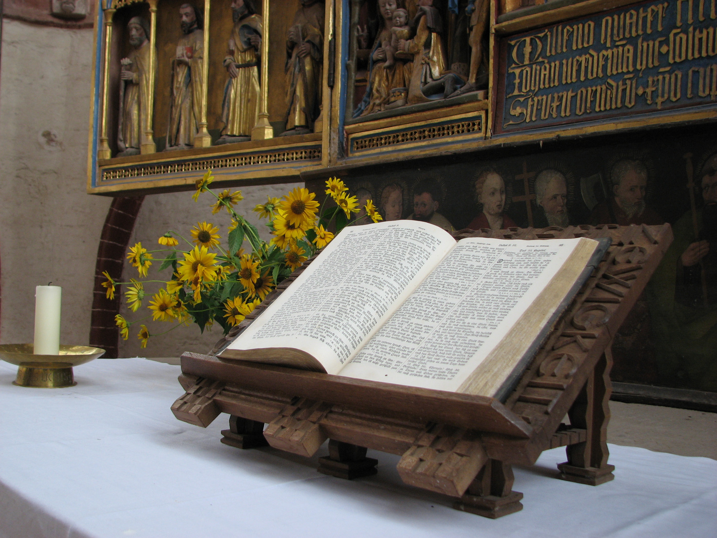 Altar in der Katharinenkiche in Salzwedel