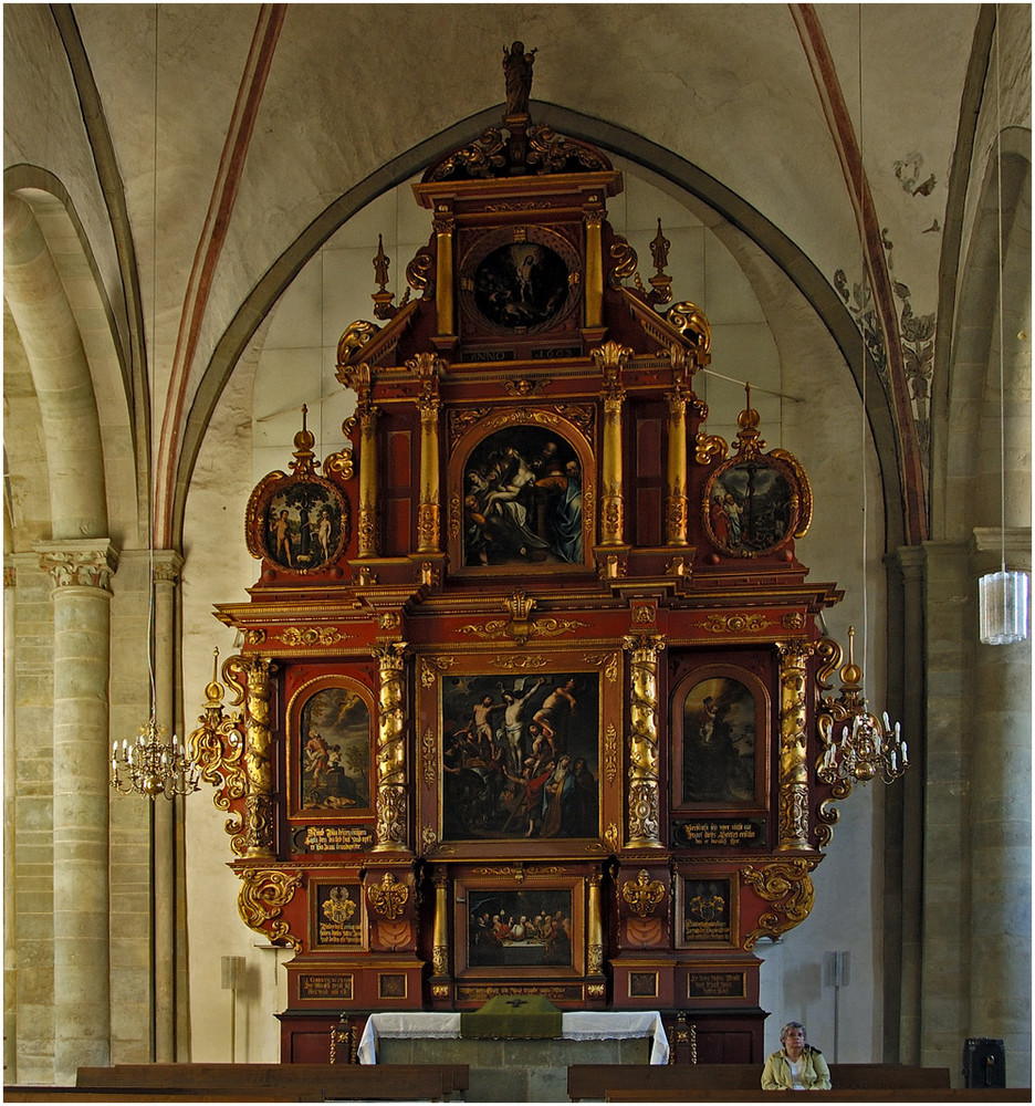Altar in der Marienkirche zu Lippstadt