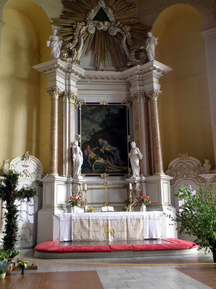 Altar in der Marienkirche zu Ribnitz