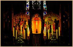 Altar in der Petri Kirche in Arnsberg / Hüsten