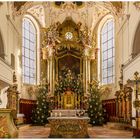 Altar in der Pfarrkirche St. Peter und Paul Mittenwald