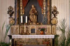 Altar in der Sakristei