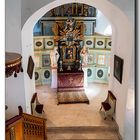 Altar in der Schlosskapelle, Schloss Stollberg