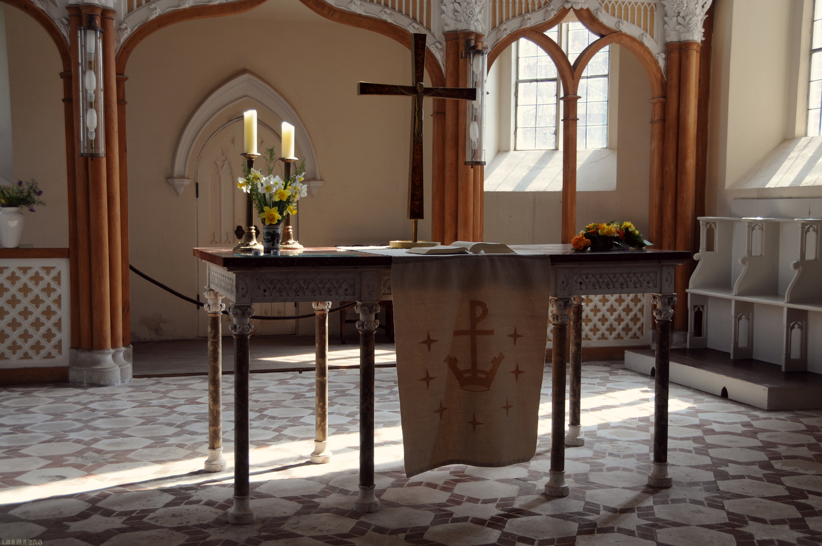 Altar in der St. Petri Kirche
