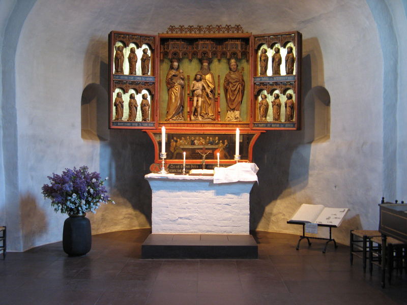 Altar in der St.Severin Kirche zu Keitum