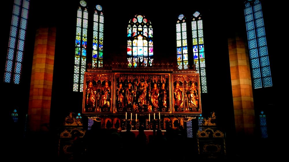 Altar in Zwickauer Dom