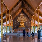Altar inside Wat Sirindhorn