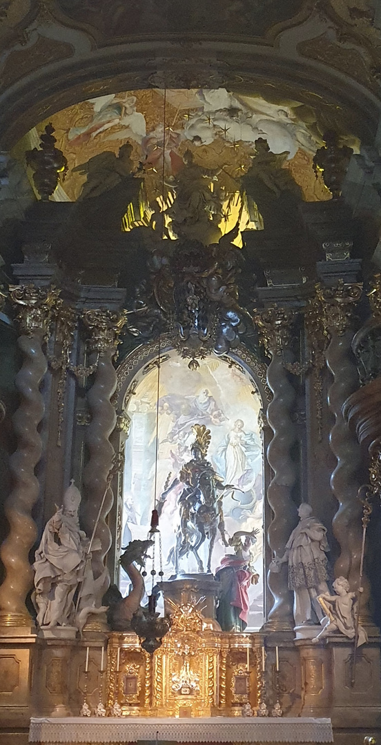 altar kloster weltenburg