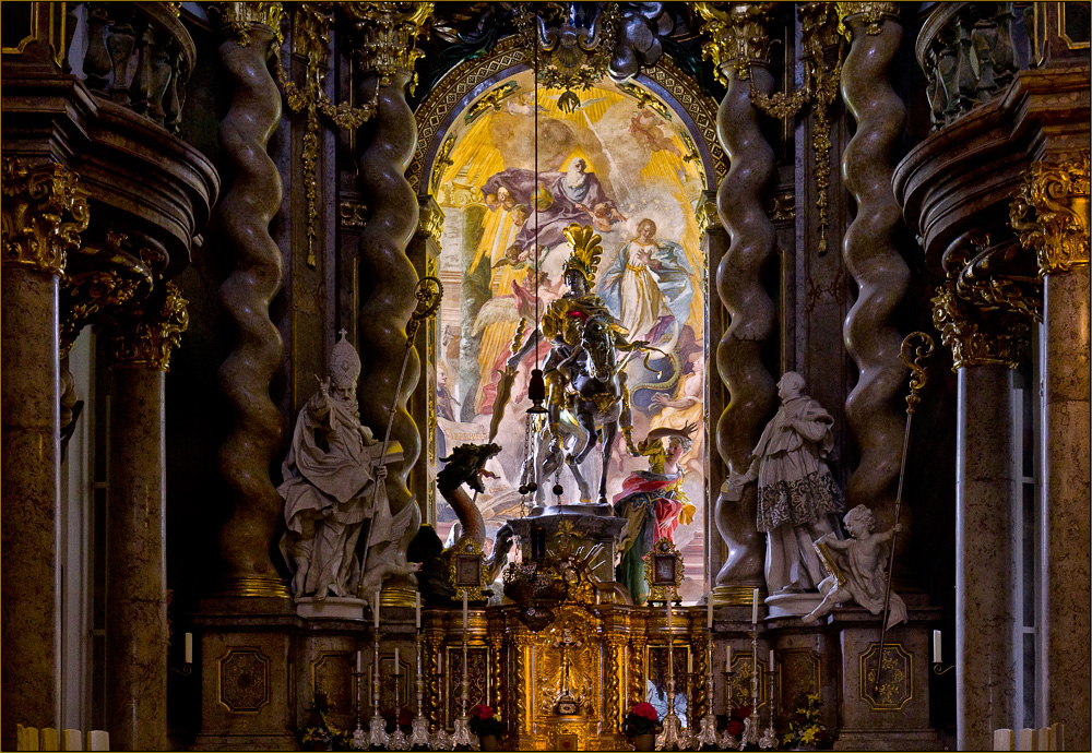 Altar Klosterkirche Weltenburg II
