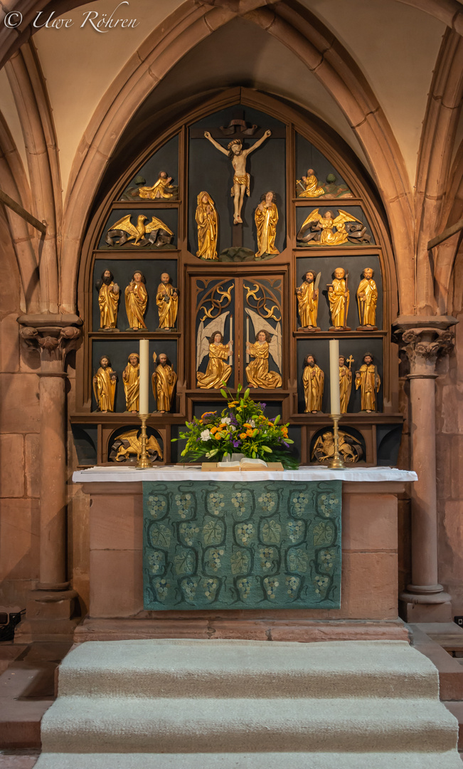 Altar  Marienkirche Gelnhausen