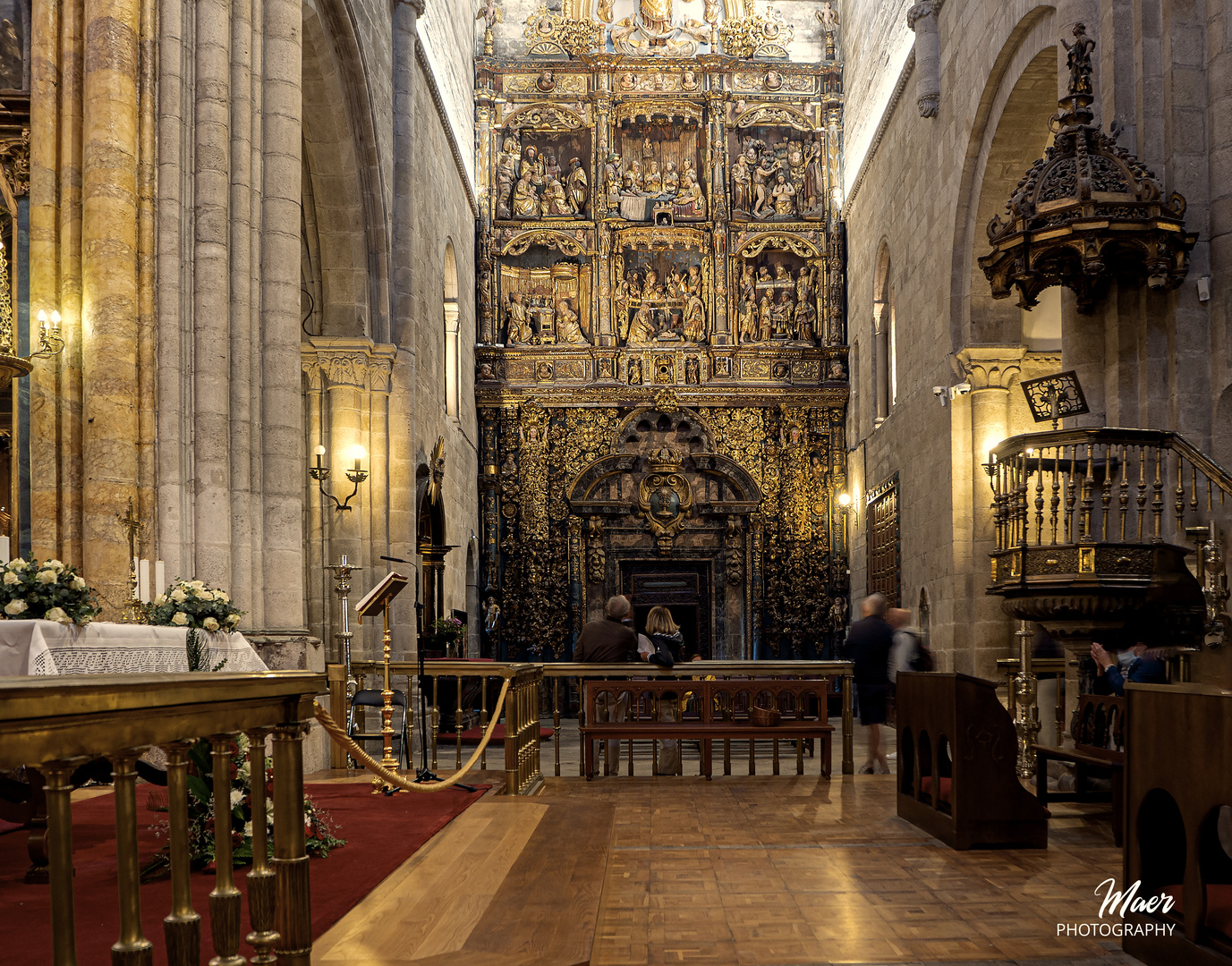 Altar Mayor de La Catedral de Lugo.