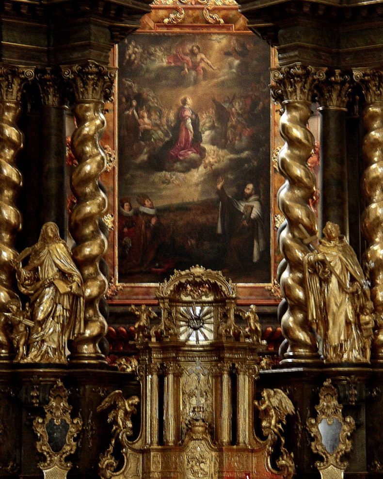 Altar mit Bild [Nahaufnahme]