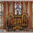 Altar von Lucas Cranach d.Ä. in der Stadtkirche in Neustadt an der Orla